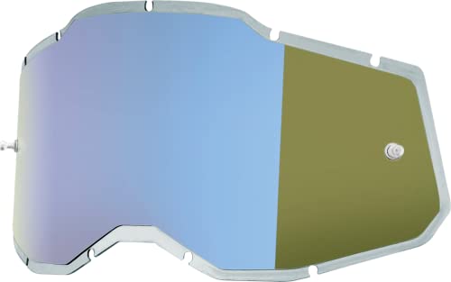 Lente de repuesto 100% Goggle PLUS – Inyectada – Compatible con anteojos Racecraft 2, Accuri 2 y Strata 2