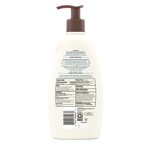 Aveeno Active Naturals Moisturizing Lotion Skin Relief , 8 Ounce