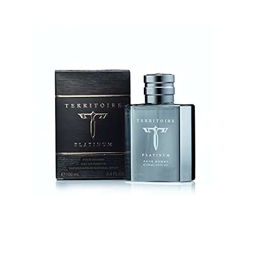 Territoire Platinum by YZY Eau de Parfum For Men's 3.4 FL oz 100 ML