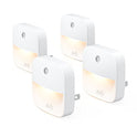 eufy Lumi - Luz nocturna LED de luz blanca cálida, sensor de atardecer hasta el amanecer, dormitorio, baño, cocina, pasillo, escaleras, eficiencia energética, compacta