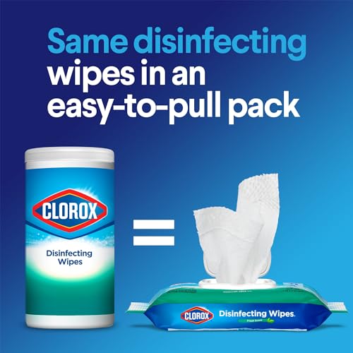 Clorox Disinfecting Bleach Free Cleaning Wipes, 75 Wipes, Pack Of 3 (Packaging May Vary)