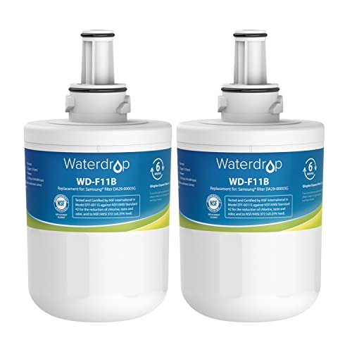 Waterdrop de repuesto para Samsung DA29 - 00003 G Aqua-Pure Plus Filtro, Blanco, 2