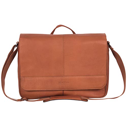 Kenneth Cole Risky Business Messenger Bag, Dark Brown, One Size