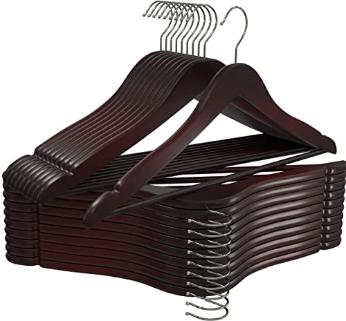 Utopia Home Perchas de madera prémium - Perchas para traje
