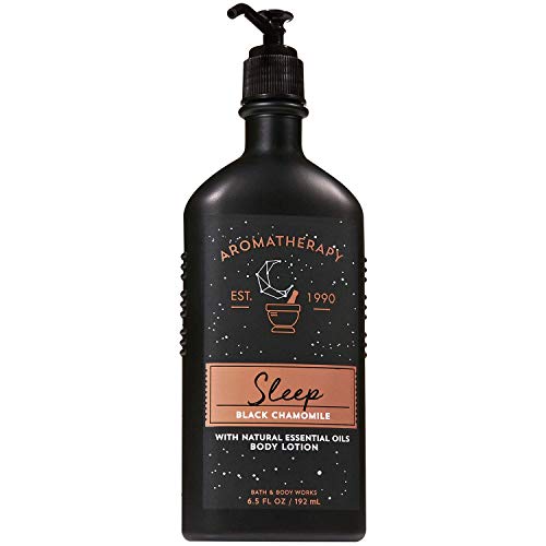 Bath & Body Works Black Chamomile 6.5 Oz Lotion Aromatherapy Sleep Detoxify