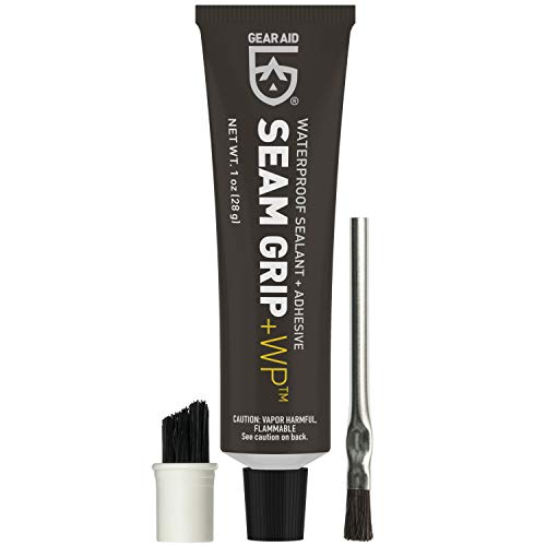 GEAR AID Seam Grip WP - Sellador Impermeable y Adhesivo para Tiendas de campaña y Tela para Exteriores, Transparente