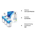 Icepure rwf0100 a Compatible con LG LT500P, 5231JA2002 A, ADQ72910901, adq72910902 Filtro de agua para nevera