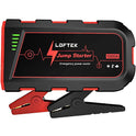 LOFTEK Arrancador portátil de batería de coche (hasta 7,0 L de gas o motor diésel de 5,5 L), paquete de alimentación de 12 V con luz LED incorporada