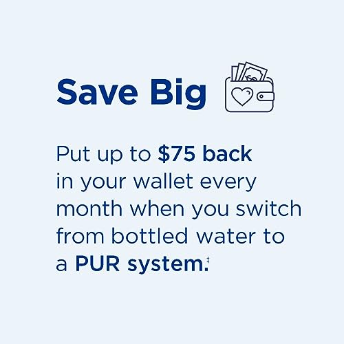 PUR 18 Cup Dispenser with One Pitcher Filter