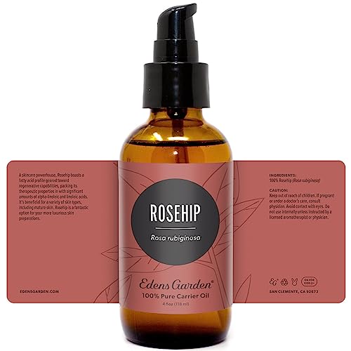 Edens Garden Aceite portador (mejor para mezclar con aceites esenciales), 4 onzas