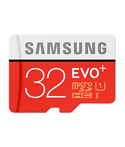 SAMSUNG 32 GB EVO Plus Clase 10 Micro SDHC con Adaptador de 80 MB/s (MB-MC32DA/AM)