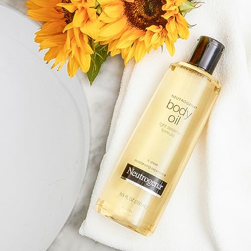 Body Oil - Light Sesame Formula by Neutrogena for Unisex - 16 oz Oil
