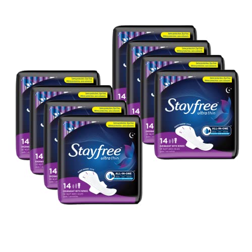 Stayfree Stayfree Ultra Thin Pads for Women, Overnight