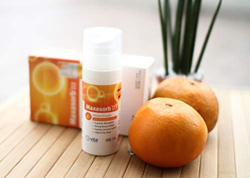 Vita Sciences Vitamin D3 Skin Cream - 1000 IU Maxasorb D3 Lotion - 1.7 Fl Oz by Vita Sciences