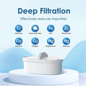 Waterdrop WD-PF-01A Plus - Filtros de repuesto para todos los sistemas de filtración de jarra de agua, reduce PFAS, PFOA/PFOS, cloro, duran hasta 3 meses o 200 galones (paquete de 3)