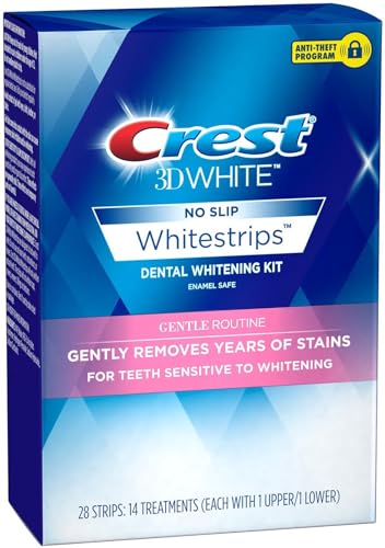 Crest 3D White Gentle Routine Dental Whitening Kit with 14 Treatments