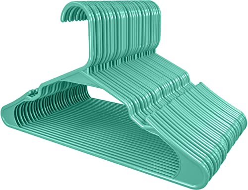 Utopia Home Perchas estándar de plástico para ropa resistentes y ahorro de espacio