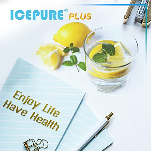 ICEPURE 3X GE Smart Water Filter for MWF GWF MWFP WF287 HWF Replacement