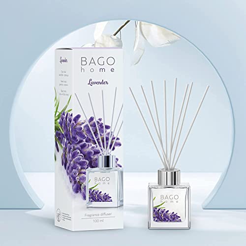 BAGO home Juego de difusores de varillas perfumadas, 100 ml, 3.4 onzas
