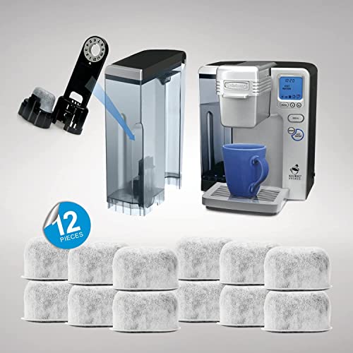 Housewares Solutions - Filtros de agua de carbón para cafeteras Cuisinart (12 unidades)