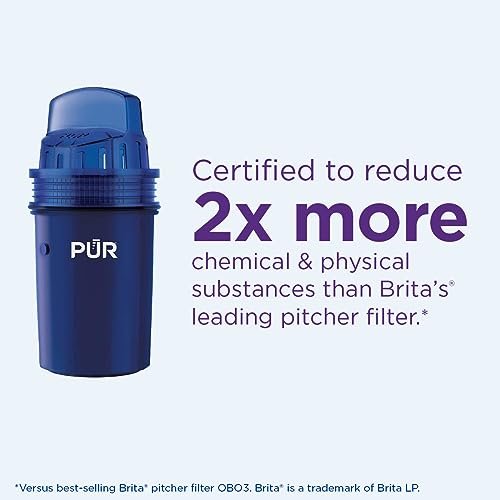 PUR 18 Cup Dispenser with One Pitcher Filter