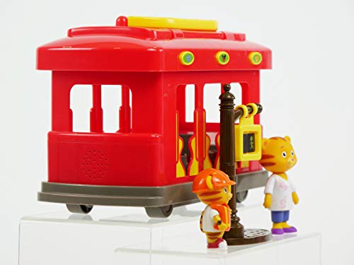 Daniel Tiger's Neighborhood 87833 Daniel Tiger-Deluxe Electronic Trolley Vehicle