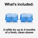 Braun Syncro Shaver Clean & Renew Refills