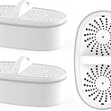 Waterdrop WD-PF-01A Plus - Filtros de repuesto para todos los sistemas de filtración de jarra de agua, reduce PFAS, PFOA/PFOS, cloro, duran hasta 3 meses o 200 galones (paquete de 3)