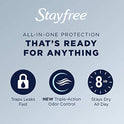 Stayfree Maxi Pads for Women