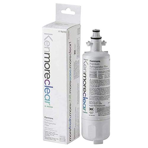 Kеnmorе 9690 Filtro de agua para refrigerador 469690 LT700P de repuesto ADQ36006102 transparente, 1 paquete