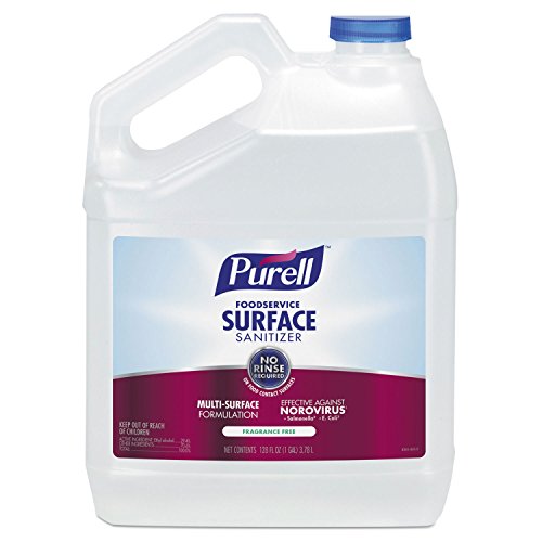 Purell Foodservice Desinfectante de Superficies, sin Fragancia, Botella de 1 galón
