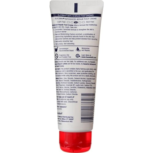 EUCERIN PLUS INT RPAIR FOOT CR 3 OZ