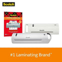 Scotch Thermal Laminating Pouches 8.9 x 11.4 Inches 3 mil, 100-Pack (TP3854-100)
