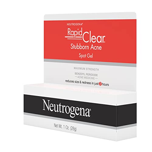 Neutrogena Rapid Clear Acne Eliminating Spot Gel With Salicylic Acid, 0.5 Fl. Oz. (Pack of 3)