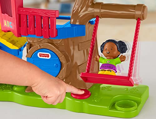 Fisher-Price Little People Swing & Share Treehouse Juego de juego