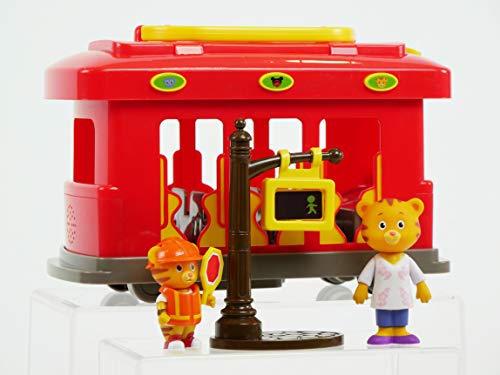 Daniel Tiger's Neighborhood 87833 Daniel Tiger-Deluxe Electronic Trolley Vehicle