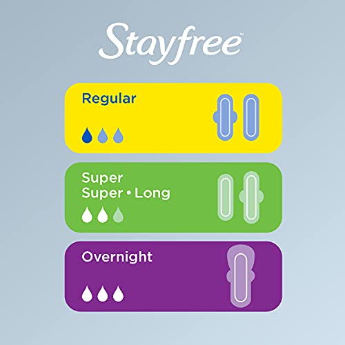 Stayfree Stayfree Ultra Thin Pads for Women, Overnight