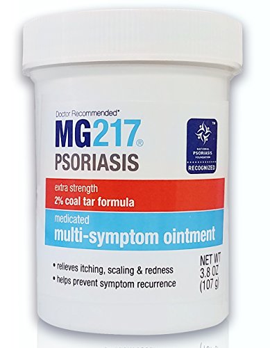 MG217 Tratamiento de psoriasis, acondicionamiento medicado 2% ungüento multi-Symptom de alquitrán de carbón