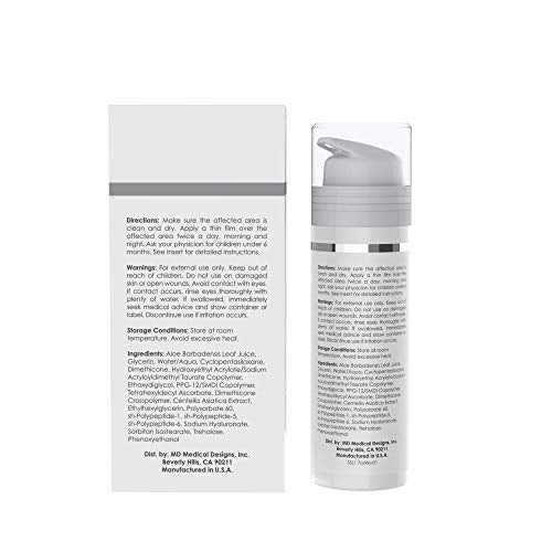 Skinuva - Crema para cicatrices de última generación, crema avanzada para eliminar cicatrices formulada con factores de crecimiento. (50,27 ml)