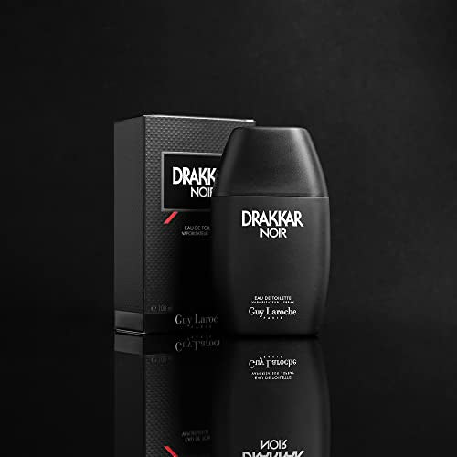 chavo Laroche Drakkar Noir Eau de Toilette Spray para hombres, 3.4 onzas líquidas
