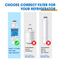 PUREPLUS DA97-17376B - Filtro de agua de repuesto para Samsung HAF-QIN, HAF-QIN/EXP, DA97-08006C, RF23M8070SG, RF23M8070SR, RF23M8090SG, RF23M8090SR, RF23M8570SR, RFR 3M88590SG Refrigerador, paquete de 3