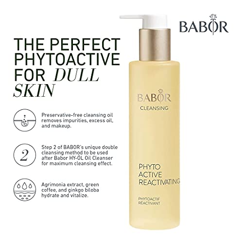 BABOR Cleansing Phytoactive Reactivating for Face, 3.38 oz.
