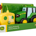 Tomy John Deere - Juguete de Tractor Johnny con Control Remoto, Color Verde