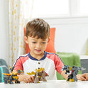 Transformers Dinobot Adventures Dinobot Squad Grimlock, Dinobot Snarl, and Predaking 3-Pack Converting Figures, 4.5-Inch Toys, Ages 3 and Up