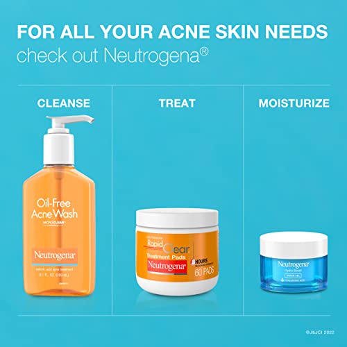 Neutrogena Rapid Clear Acne Eliminating Spot Gel With Salicylic Acid, 0.5 Fl. Oz. (Pack of 3)
