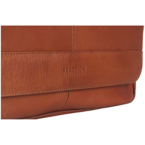 Kenneth Cole Risky Business Messenger Bag, Dark Brown, One Size
