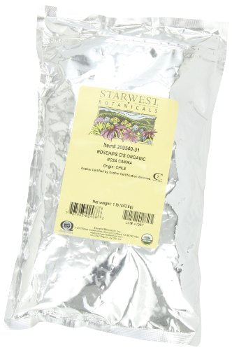 Starwest Botanicals Organic Rosehips C/s Seedless