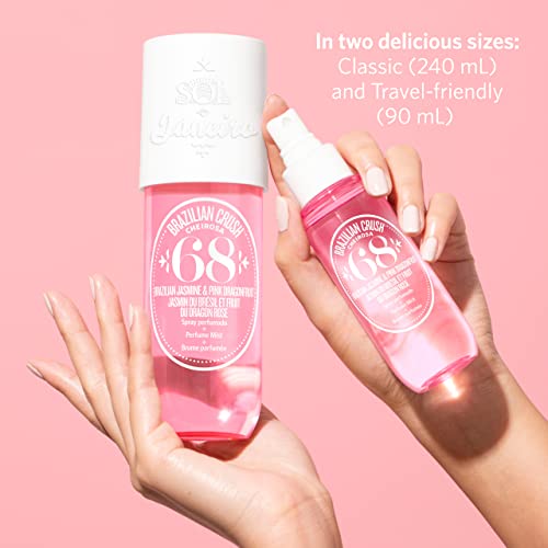 SOL de Janeiro, Bruma Perfumada Brazilian Crush Cheirosa 68 Beija Flor, para Cuerpo y Cabello, 90ml, 1 item