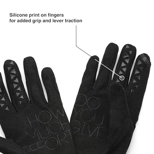 100% Geomatic Mountain Biking Gloves - MTB & Power Sport Racing Protective Gear