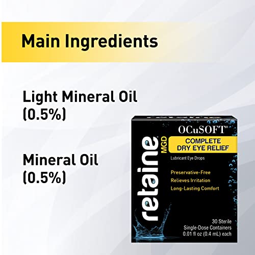Ocusoft Retaine MGD - Emulsión oftálmica, solución blanca lechosa